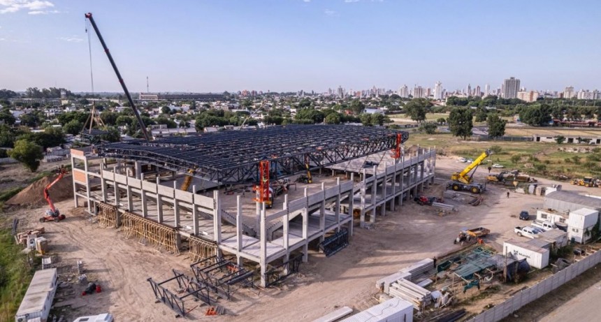 Recorrida con deportistas y autoridades: las obras del CARD avanzan a ritmo sostenido rumbo a los Juegos Suramericanos