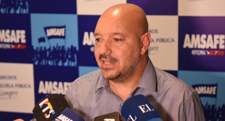 Rodrigo Alonso, tras el rechazo a la oferta paritaria: “Hoy un docente piensa en cómo llegar a fin de mes”