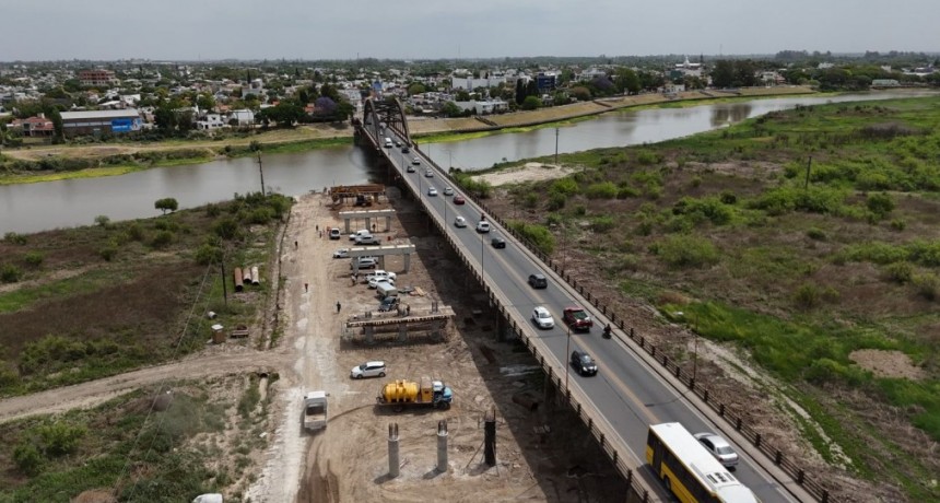 Nuevo Puente Carretero: en noviembre comienzan los trabajos sobre el cauce principal del Río Salado