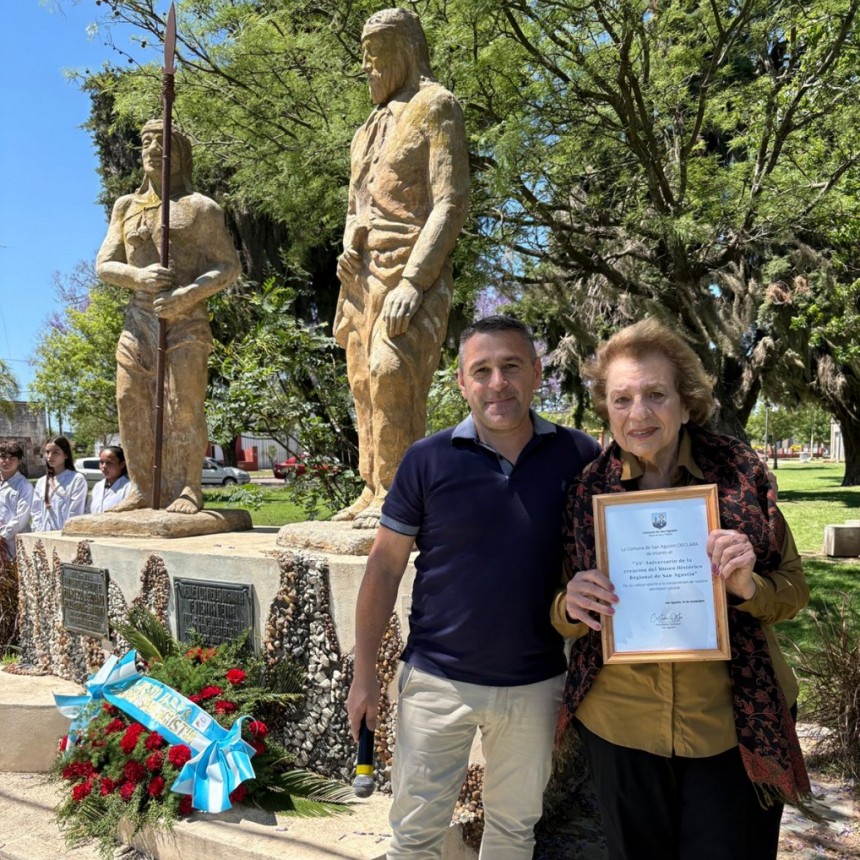  San Agustín celebró el Día de la Tradición y los 35 años del Museo Histórico Regional