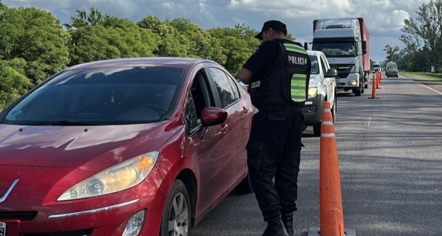 Seguridad Vial: Provincia fiscalizó más de 8 mil vehículos en rutas santafesinas durante el fin de semana largo