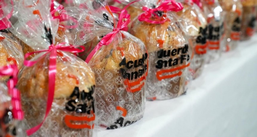 Acuerdo Santa Fe: Provincia acompañó el lanzamiento de un pan dulce artesanal a $ 4.000