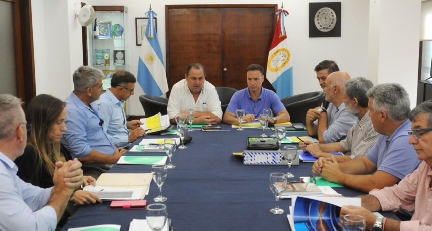 Acuerdo Capital: Poletti y Enrico diagraman c&oacute;mo contin&uacute;a la obra p&uacute;blica en la capital provincial