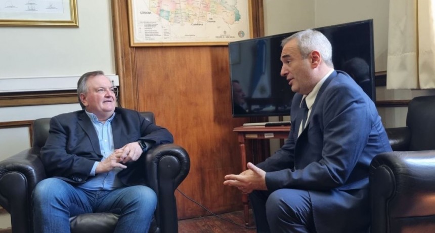 El Senador Felipe Michlig recibi&oacute; la visita del Fiscal de Estado Domingo Rondina