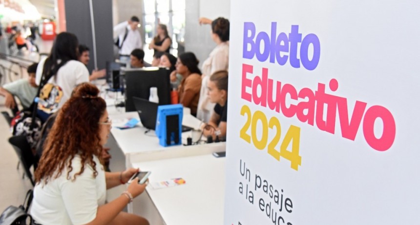 Boleto Educativo: m&aacute;s de 56.000 inscriptos en menos de 24 horas