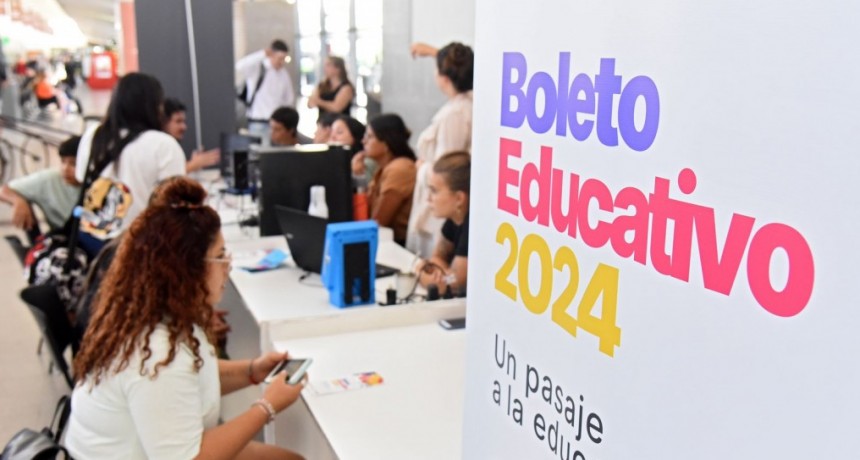 Boleto Educativo 2024: la primera semana ya sum&oacute; m&aacute;s de 100 mil inscriptos