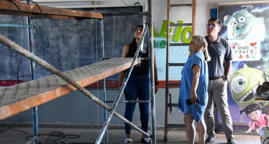 Goity: &ldquo;Trabajamos para que las clases comiencen el 26 de febrero con los chicos en las aulas aprendiendo&rdquo;