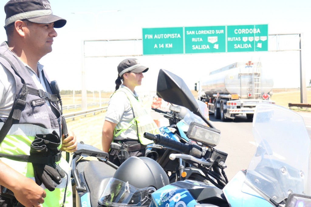 Obras del tercer carril: continúan los operativos de tránsito en la Autopista Rosario – Santa Fe