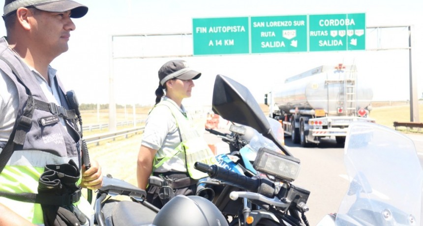 Obras del tercer carril: contin&uacute;an los operativos de tr&aacute;nsito en la Autopista Rosario &ndash; Santa Fe