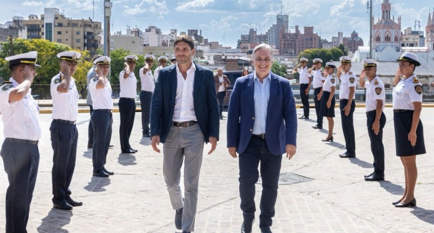 Pullaro se reuni&oacute; con Llaryora: la producci&oacute;n, eje del encuentro de trabajo
