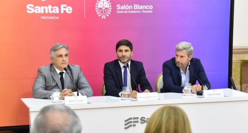 Pullaro: "El pr&oacute;ximo impuesto que tiene que bajar el gobierno nacional deben ser las retenciones"