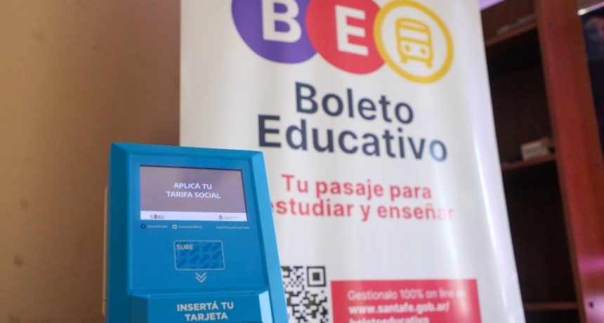 Boleto Educativo 2025: &ldquo;Ya hay m&aacute;s de 80.000 inscriptos en menos de 24 horas&rdquo;