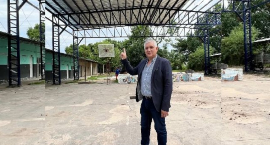 Otro compromiso hecho realidad para la educaci&oacute;n de Sauce Viejo