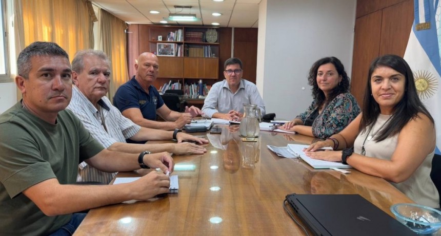 Reuni&oacute;n de trabajo del ministro Goity con representantes de AMET