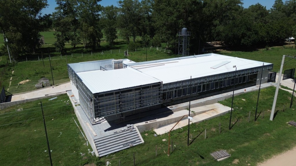 Avanza la construcción del nuevo Centro de Salud en Arroyo Leyes