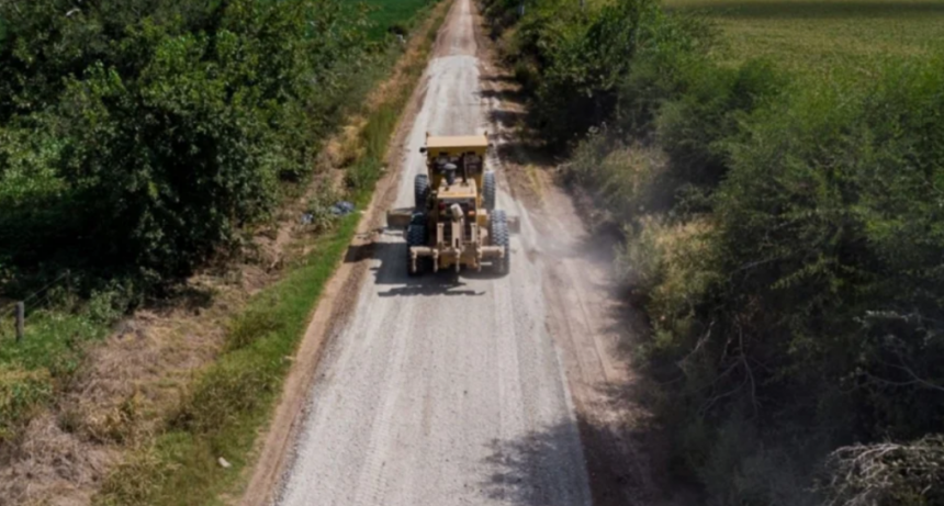 La ciudad de Suardi recibe más de $93 millones del Programa “Caminos Productivos” para construcción de ripio