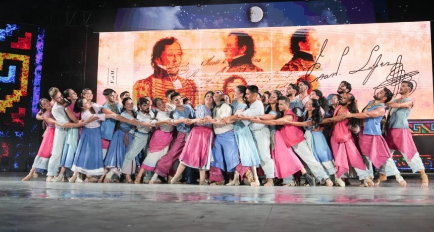 La Delegación Oficial Santafesina deslumbró y fue aplaudida de pie en el Festival de Folclore de Cosquín