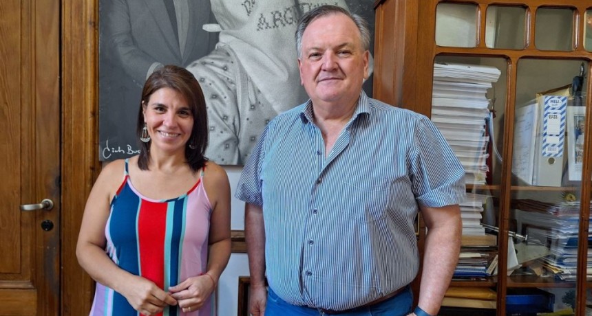 El Senador Michlig mantuvo una &ldquo;productiva&rdquo; reuni&oacute;n de trabajo con la Pte. Comunal de Hersilia Silvana Romero