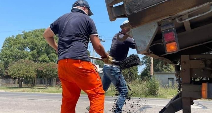 Operativo Cosecha: Provincia mejora la transitabilidad de la ruta nacional 11 en el acceso a los puertos