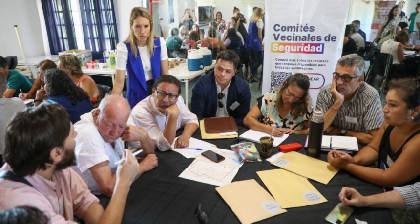 Provincia puso en marcha los Comit&eacute;s Vecinales de Seguridad en la ciudad de Santa Fe