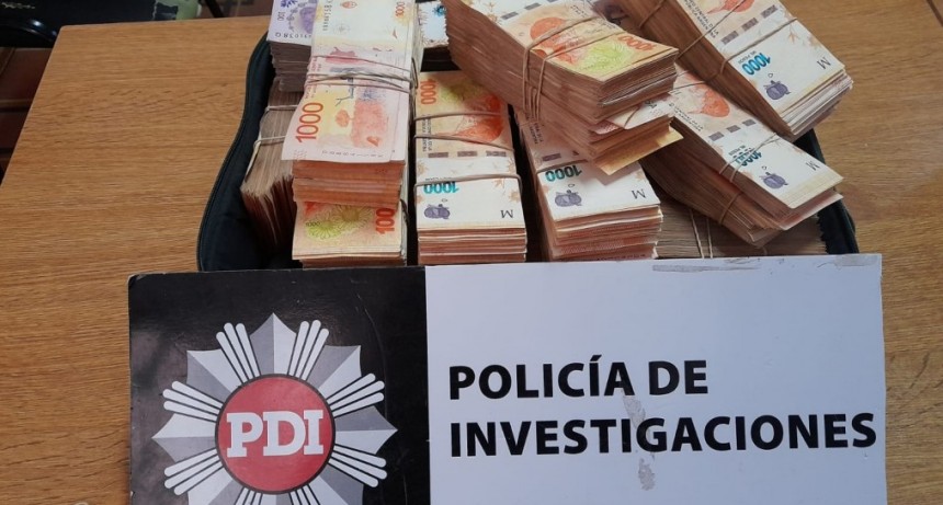 Rafaela: PDI detuvo a un hombre en una chacarita y secuestr&oacute; dinero y elementos