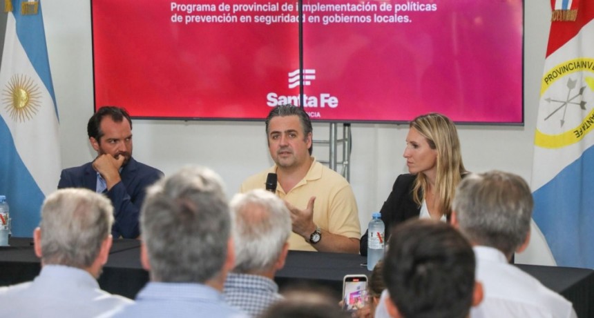 Provincia puso en marcha en Santo Tom&eacute; el programa de seguridad &ldquo;V&iacute;nculos&rdquo;