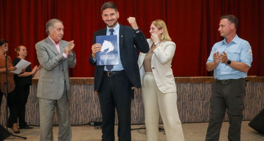Pullaro en Tostado: &ldquo;Vamos a poner en valor la regi&oacute;n con obras que cambien la vida de los vecinos&rdquo;
