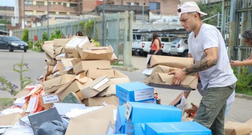 Despapelizaci&oacute;n: el Gobierno ya descart&oacute; 70 toneladas de papel en toda la administraci&oacute;n provincial