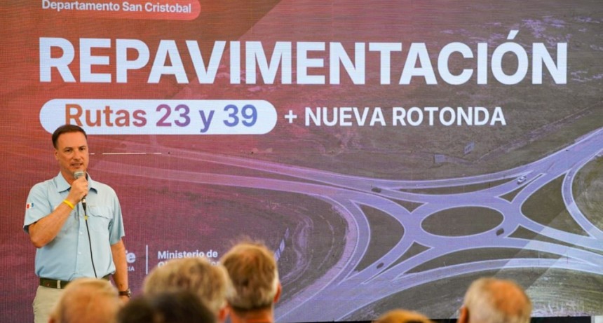 Enrico: &ldquo;Estamos haciendo obra p&uacute;blica que va a cambiar la vida de los santafesinos&rdquo;
