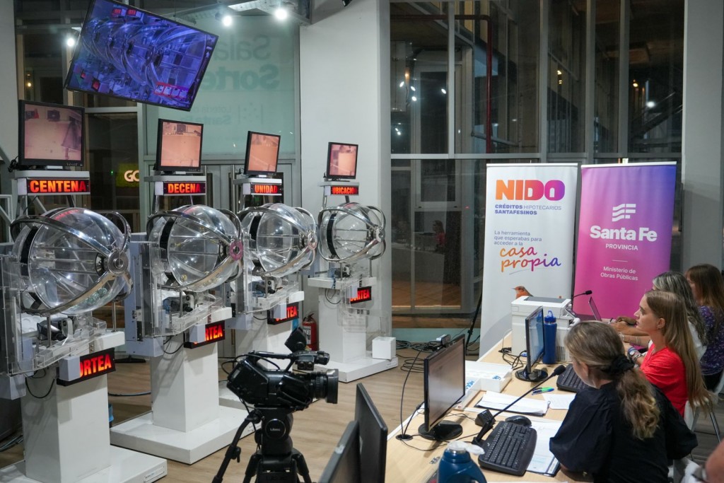 Créditos Nido: se realizó el sorteo para los departamentos Rosario y La Capital
