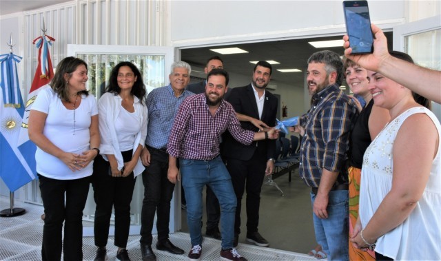 Baucero acompañó la inauguración de la nueva sede de ANSES en San Javier