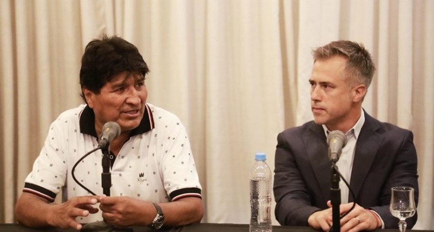 Evo Morales en Rosario: "Debemos fortalecer la democracia en Am&eacute;rica Latina"