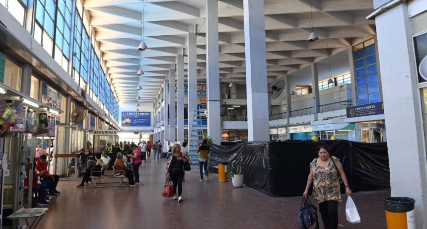 Las obras en la Terminal de &Oacute;mnibus de Santa Fe registran 80% de avance