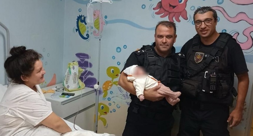 Villa Constituci&oacute;n: polic&iacute;as del Comando Radioel&eacute;ctrico asistieron al parto de una mujer