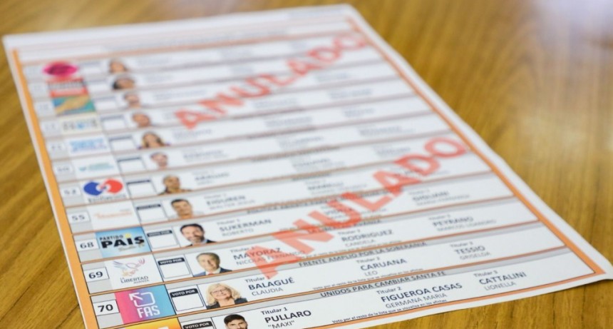 La Secretar&iacute;a Electoral de la Provincia exhibi&oacute; las Boletas &Uacute;nicas que se utilizar&aacute;n en las elecciones del 13 de abril