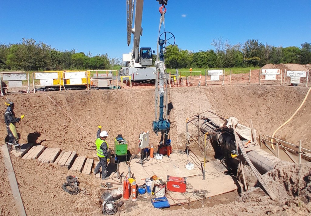 Provincia concret&oacute; la conexi&oacute;n del Gasoducto Metropolitano: &ldquo;No parar la obra p&uacute;blica es una decisi&oacute;n estrat&eacute;gica&rdquo;, dijo Puccini
