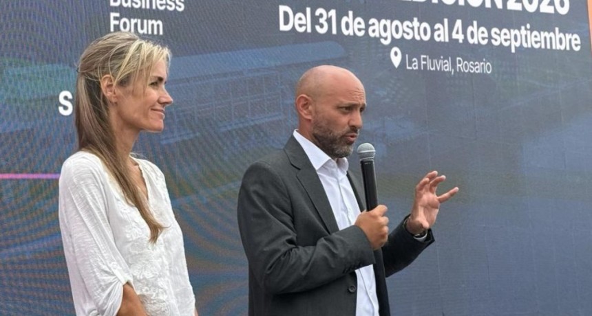 En Expoagro, Puccini lanz&oacute; el foro que conecta la provincia con el mundo