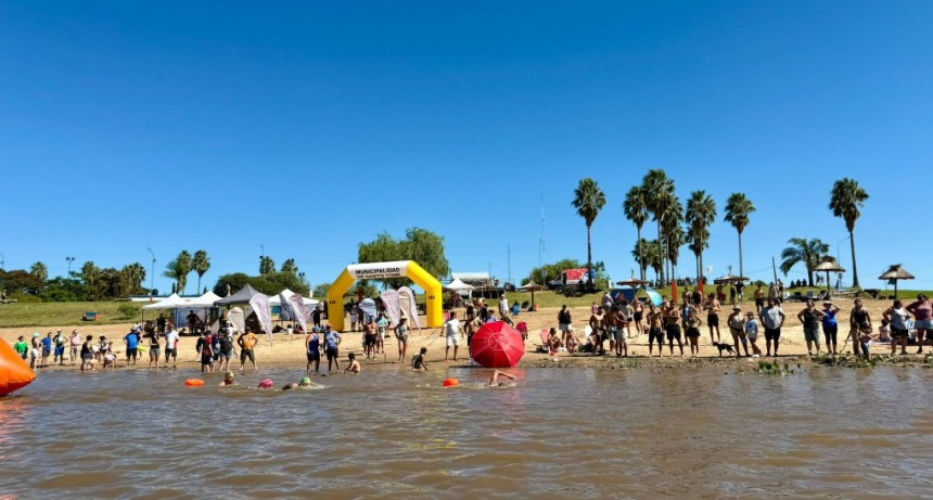 Se realiz&oacute; la Marat&oacute;n Acu&aacute;tica R&iacute;o Salado con una destacada participaci&oacute;n en Santo Tom&eacute;