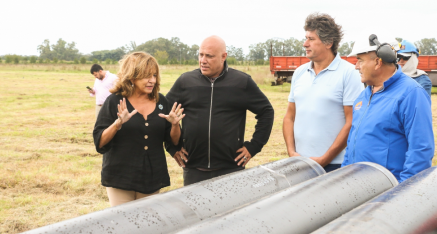 La Provincia inici&oacute; la obra del Gasoducto Gran Rosario