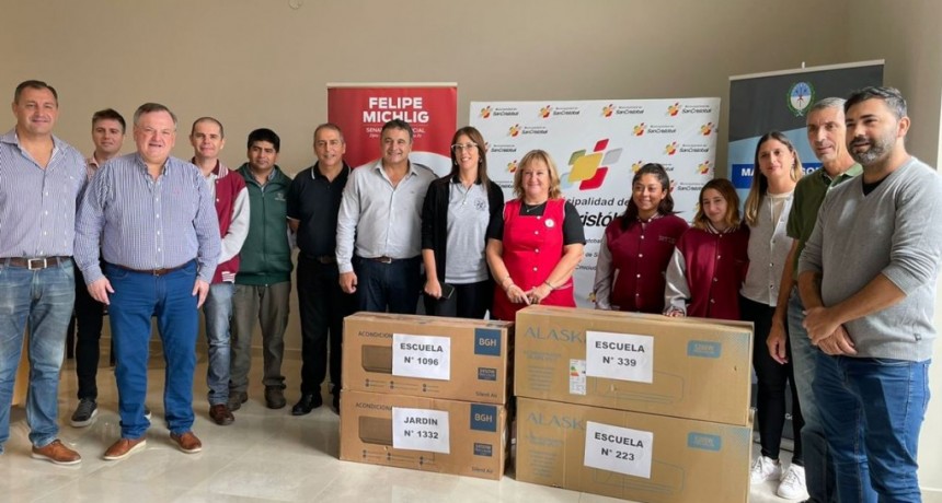 Michlig: &ldquo;Trabajamos por las instituciones de las 32 localidades del Dpto. tratando de responder a todos los requerimientos posibles&rdquo;