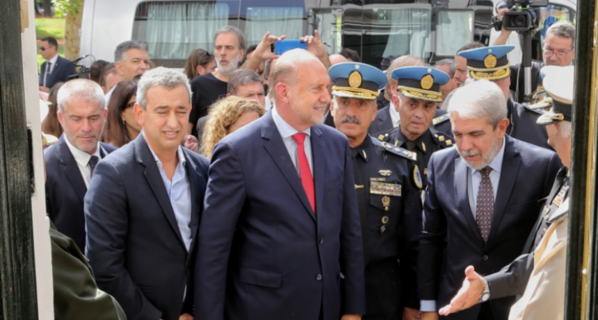 Perotti y Fern&aacute;ndez habilitaron en Rosario nuevos espacios y tecnolog&iacute;a para ayudar al accionar de la polic&iacute;a y la justicia