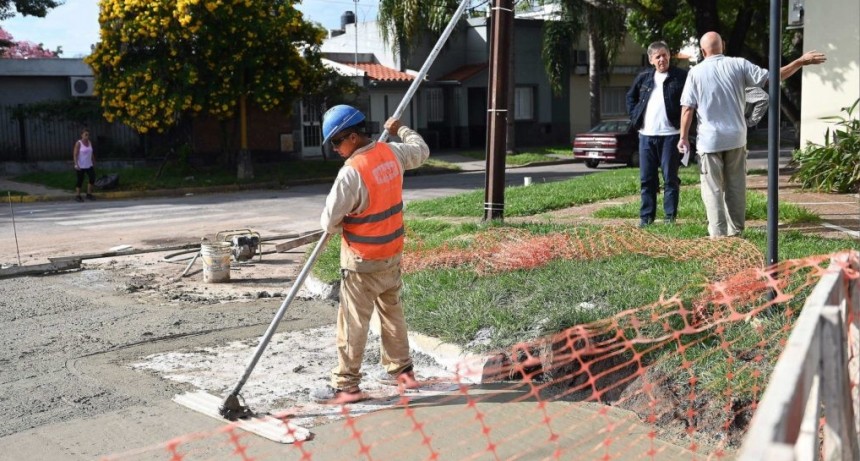 El Plan de Bacheo municipal avanza sobre Salvador del Carril