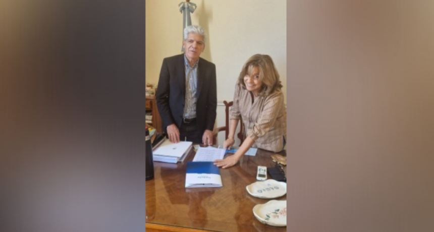 Baucero le insisti&oacute; a la ministra Frana por la necesidad de obras para todo San Javier