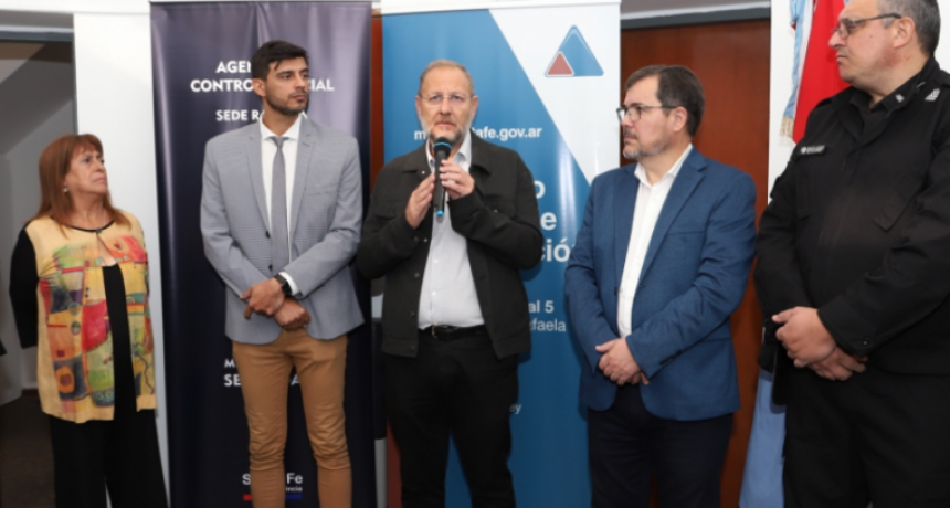 La Provincia inaugur&oacute; una subdelegaci&oacute;n de la Agencia de Control Policial en Rafaela
