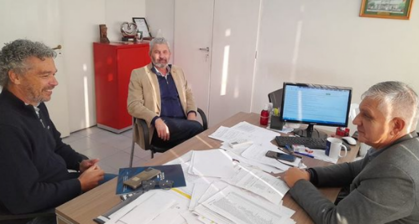 El director provincial de odontolog&iacute;a visit&oacute; Sauce Viejo
