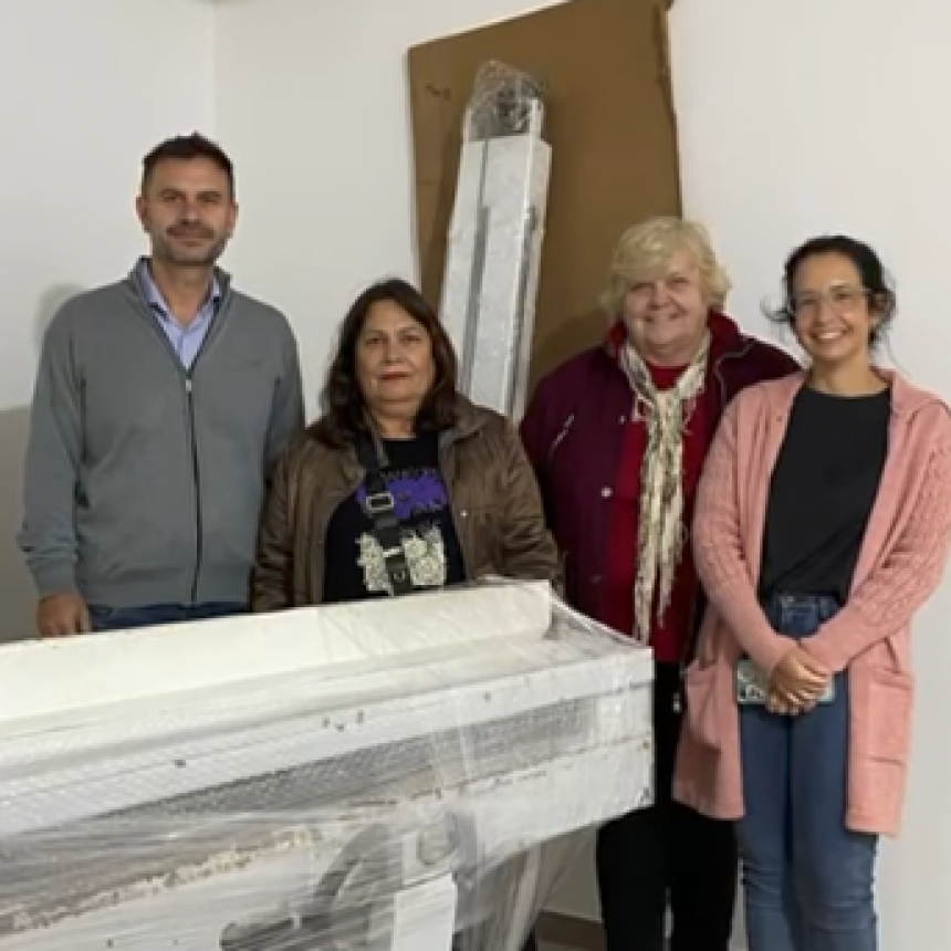 El SAMCO de Sauce Viejo recibi&oacute; un equipo de rayos para estudios m&eacute;dicos