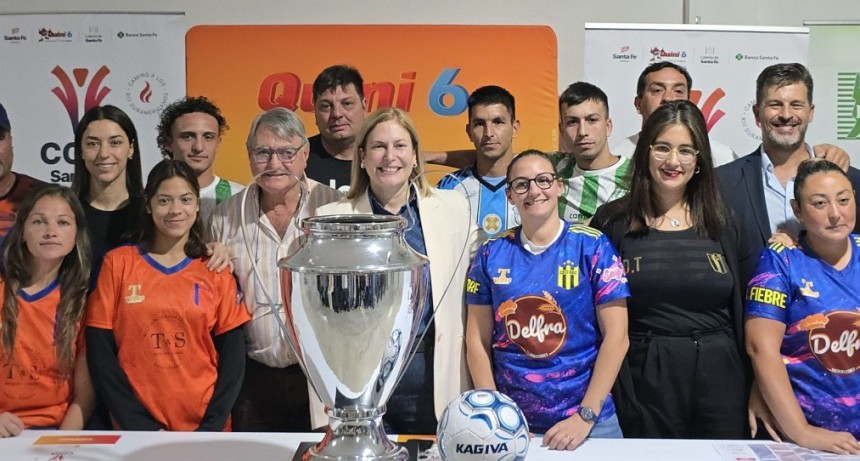 La Copa Santa Fe se present&oacute; en G&aacute;lvez: &ldquo;Queremos que la provincia sea la capital deportiva de Argentina&rdquo;