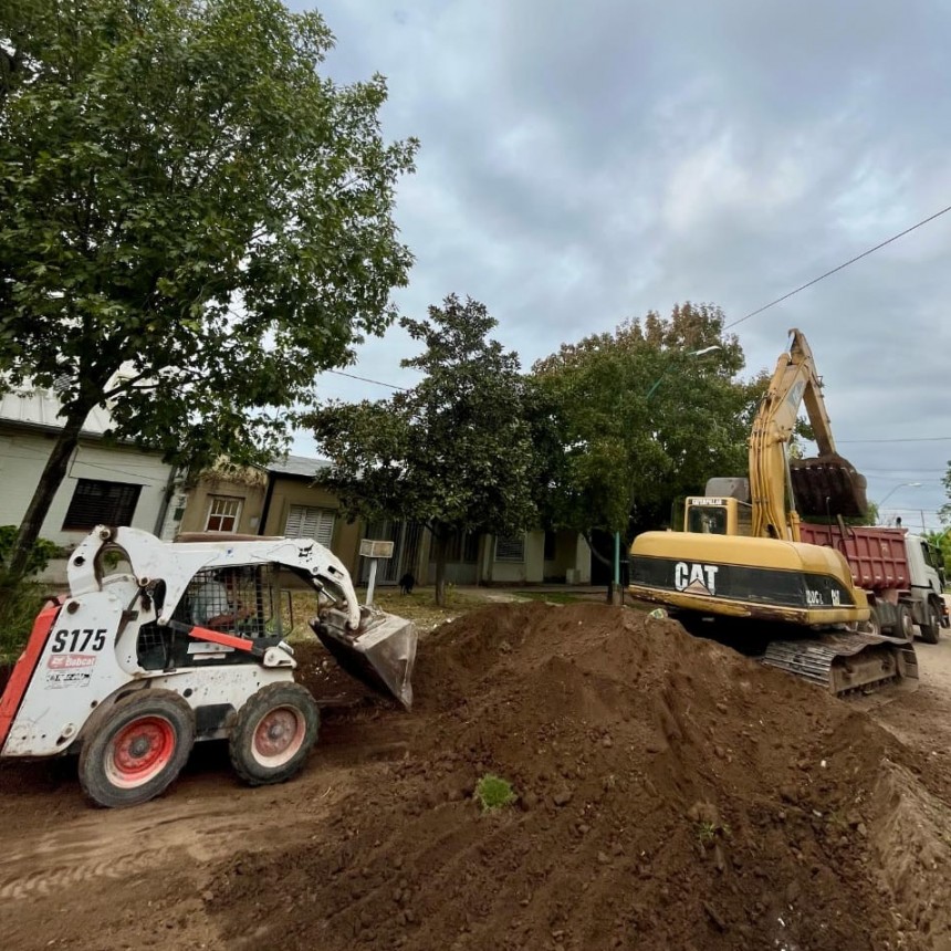 Contin&uacute;a el Plan de Pavimentaci&oacute;n en Santo Tom&eacute;
