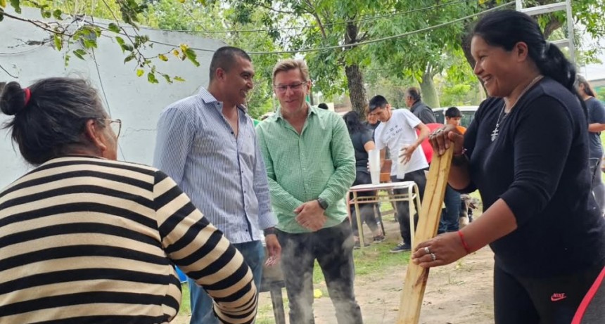 Rodrigo Borla en el cierre de la semana de los Pueblos Originarios