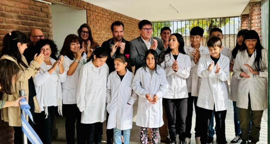 Programa 1000 Aulas: Provincia inaugur&oacute; tres nuevas en Santo Tom&eacute;